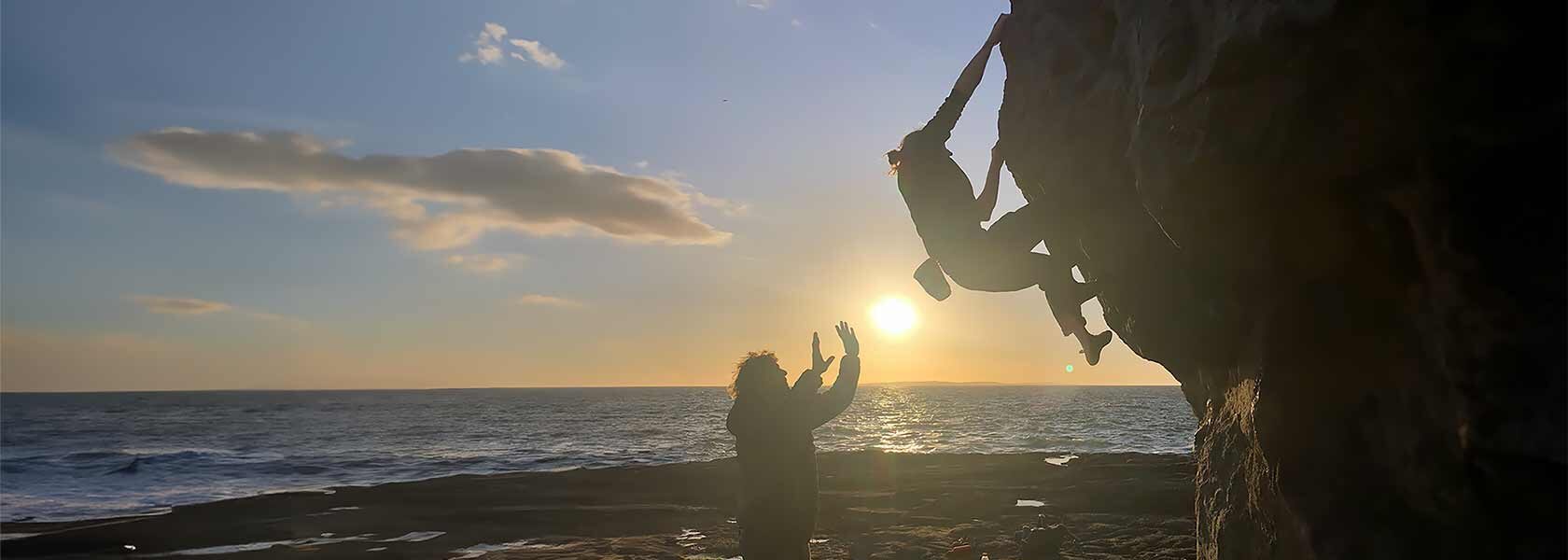Bouldering Session with Irish Mountaineering Academy in the Burren
