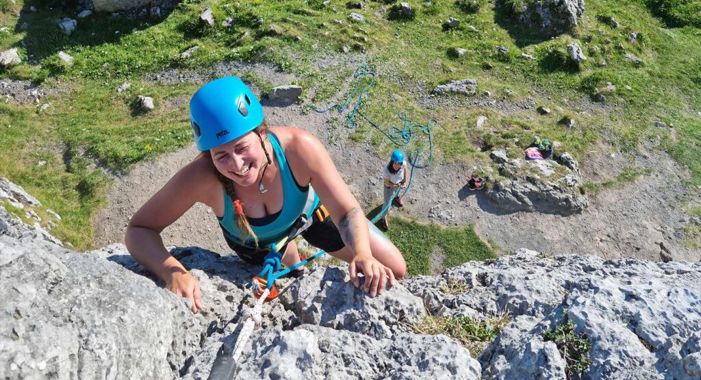full day rock climbing course