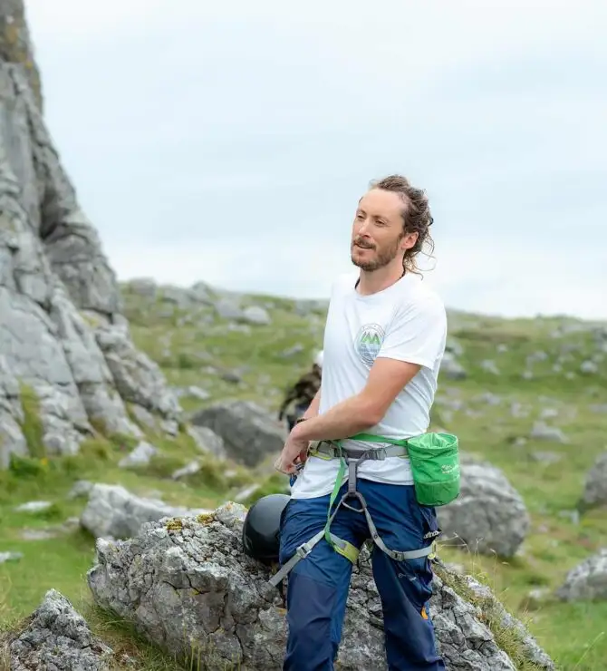 Stephen Hanna, Irish Mountaineering Academy.