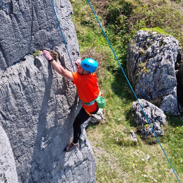 Weekend Rock Climbing Course with Irish Mountaineering Academy in the Burren