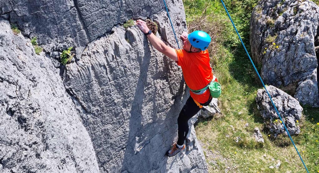5 day improver rock climbing course 2