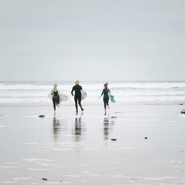 Surf's up at Lahinch Beach